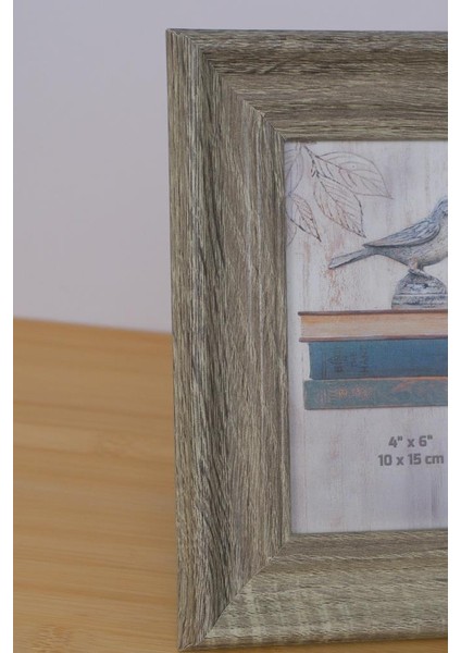 Dekoratif Mdf Resim Fotoğraf Çerçevesi 10 x 15 Gri THN76078 C1-1-18 modelleri