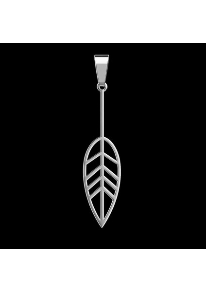 925 Ayar gümüş kolye ok SM4140