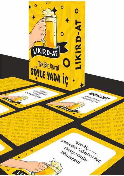 Lıkırdat Oyun Kartları | Eğlenceli Parti Kutu Oyunları | Grup Içki Shot Oyunları fiyatları