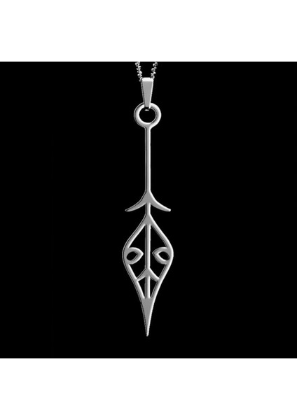 925 Ayar Gümüş Kolye Ok SM4138