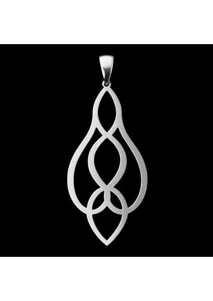 925 Ayar gümüş kolye sonsuzluk SM3770