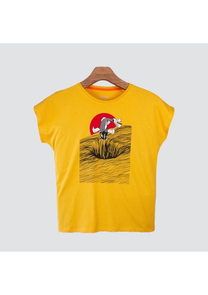 Fish Kadın Baskılı T-Shirt