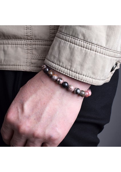 23CM Tarzı 41 Numara Erkek Bileklik Doğal Şifa Enerjisi Kaplan Gözü Bilezik Cilalı Lapis Lazuli Boncuklu Bilezik Elastik Pulsera Kadın Takı (Yurt Dışından)
