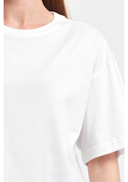 Kadın Oversize Tişört P-009408 fiyatları