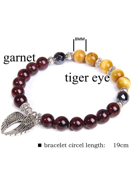 21CM Tarzı 12 Garnitür Doğal Howlite Gül Kuvarsı Kristal Aytaşı Bileklik Kadınlar Için Çakralar Boncuklu Bilezik Kadınlar Için Yoga Enerjisi Takı Браслет (Yurt Dışından)