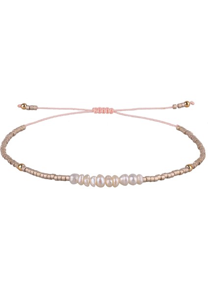 AZX-18011A Kelıtch Miyuki Bileklik Tohum Boncuklu Altın Takı El Yapımı Ayarlanabilir Deniz Kabukları Inci Dize Manşet Şans Bileziği Kadın Kız Için (Yurt Dışından) fiyatları