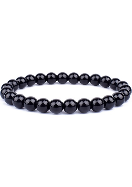 8mm Tarzı No.24 Boyutu Doğal Kaplan Gözü Obsidyen Hematit Boncuk Bilezik Erkekler Manyetik Sağlık Koruma Denge Bilezik Kadınlar Iyileştirme Ruh Takı (Yurt Dışından)