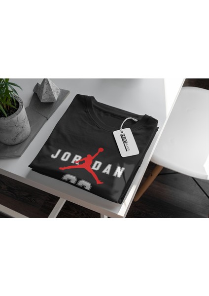 M.jordan 23 Bisiklet Yaka Yüksek Kalite Baskılı Siyah T-Shirt fırsatları