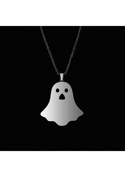 925 Ayar gümüş kolye hayalet SM3929