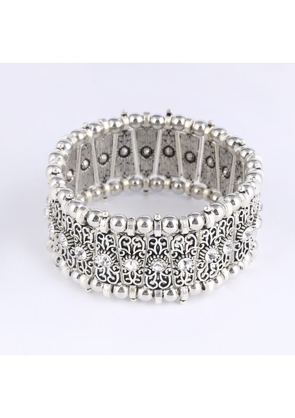 Stil4 Lovbeafas Moda Etnik Bohem Elastik Bilezikler ve Bileklikler Kadınlar Için Kristal Vintage Plaj Esnek Boho Bilezikler (Yurt Dışından) indirimleri