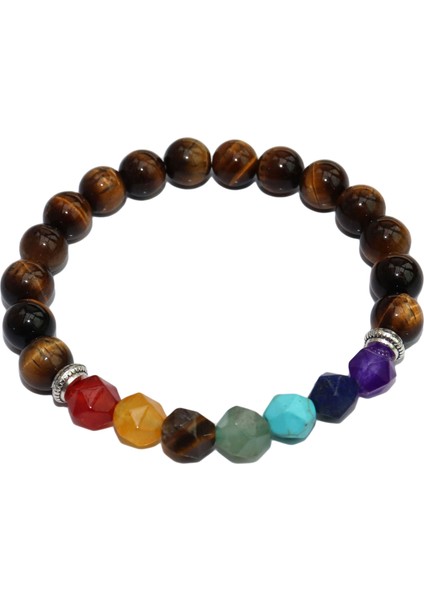 Ametist 7 Çakra Bileklik Erkekler Akik Lapis Lazuli Şifa Dengesi Boncuk Reiki Buddha Dua Doğal Taş Yoga Bileklik Kadın Takı (Yurt Dışından)