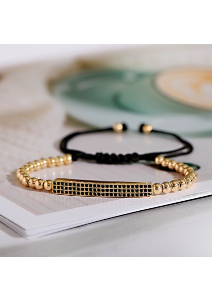 Stil 2 2020 Lüks Altın Uzun Şerit Boncuk Bilezik Erkek Claz Ayarlanabilir Bileklik Homme El Yapımı Takı Kadınlar Için (Yurt Dışından) fiyatları