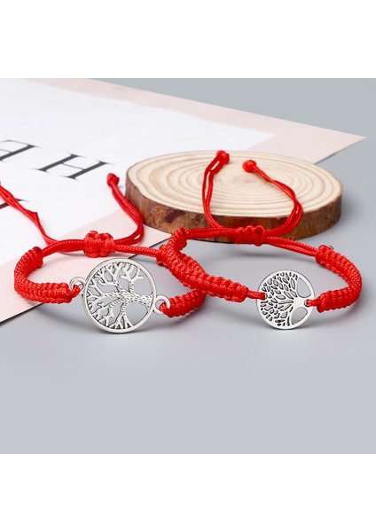 Stil 25 Kırmızı Siyah Hayat Ağacı Iplik Bileklik Erkek El Dokuması Örme Ayarlanabilir Tibetli Budist Bilezik Kadın Sevgili Takı Hediye (Yurt Dışından) fiyatları