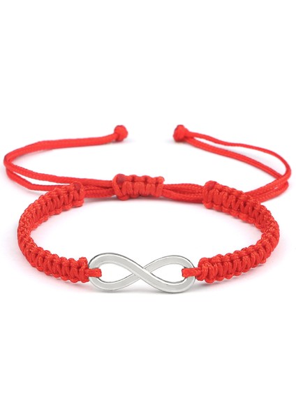 Stil 27 Kırmızı Siyah Hayat Ağacı Iplik Bileklik Erkek El Dokuması Örme Ayarlanabilir Tibetli Budist Bilezik Kadın Sevgili Takı Hediye (Yurt Dışından)