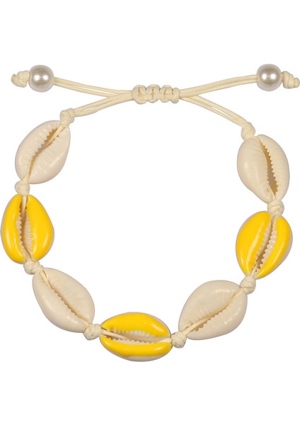 Stil 3 Renkli Baskılı Kadın Bilezik Kabuk Deniz Kabuğu Örgü Ayak Zinciri Bilezikler Ayarlanabilir Halat Bohem Kız Yaz Çocuk Takı (Yurt Dışından) modelleri