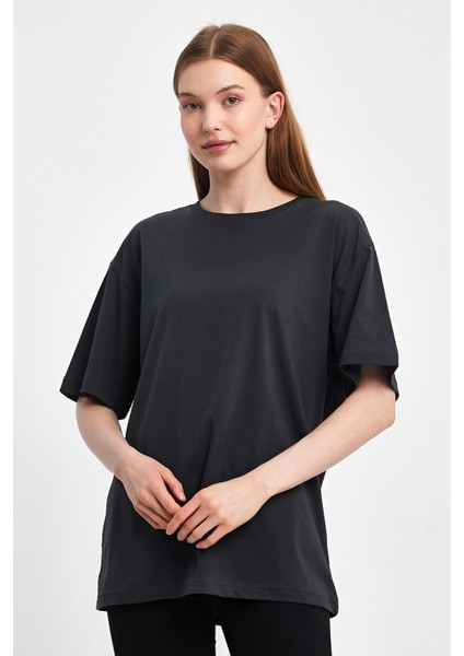 Kadın Oversize Tişört P-009408