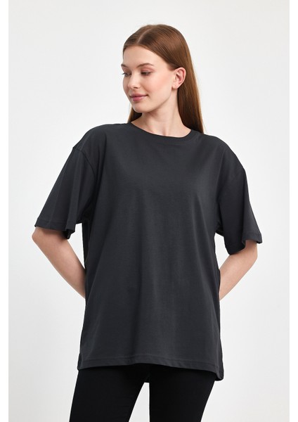 Kadın Oversize Tişört P-009408