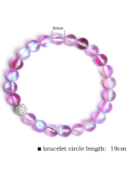 21CM Tarzı 33 Ay Taşı Doğal Howlite Gül Kuvarsı Kristal Aytaşı Bileklik Kadınlar Için Çakralar Boncuklu Bilezik Kadınlar Için Yoga Enerjisi Takı Браслет (Yurt Dışından)
