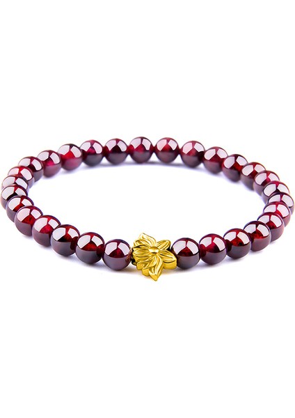 17CM Tarzı No.23 Boyutu Kadın Bileklik Doğal Yakut Gerdirme Bilezikler Erkek Moda Lotus Şans Bilezikleri Kadın Taş Boncuklu Buddha Takı Kadınlar Takı (Yurt Dışından) fırsatları