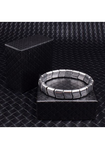 Ametist Bilezikler Moda Dalgası Hematit Enerji Bileklik Erkekler Gümüş Renk Doğal Hematit Sağlık Bilezikleri Kadınlar Için Lüks Denge Takı - Sağlık Için Koruma (Yurt Dışından) fırsatları