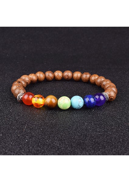 No.34 Beden Doğal Ahşap Baykuş Bilezik Erkekler Meditasyon Millettia Laurentii Boncuk Bilezik Kadınlar Dua Takı Çakra Yoga Bilezikler (Yurt Dışından)