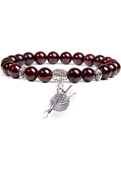 17CM Tarzı No.10 Boyutu Kadın Bileklik Doğal Yakut Gerdirme Bilezikler Erkek Moda Lotus Şans Bilezikleri Kadın Taş Boncuklu Buddha Takı Kadınlar Takı (Yurt Dışından)