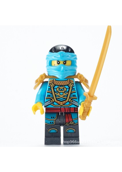 Ninja Savaşçı Yapı Taşı Yapım Oyuncağı (Yurt Dışından)