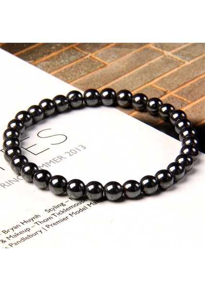 Karpuz Taşı Küçük Taş Boncuk Bilezik Erkek Kadın El Yapımı Siyah Labradorit Gerdirilebilir Bilezikler Femme Beyaz Howlit Opalit Bilezik Homme (Yurt Dışından) fırsatları