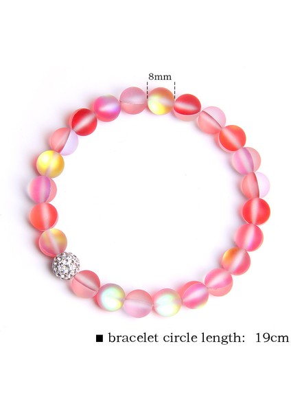 23CM Tarzı 29 Ay Taşı Doğal Howlite Gül Kuvarsı Kristal Aytaşı Bileklik Kadınlar Için Çakralar Boncuklu Bilezik Kadınlar Için Yoga Enerjisi Takı Браслет (Yurt Dışından)