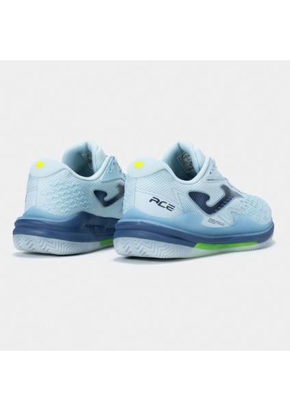 Ace Men 25 Erkek Açık Mavi Toprak Kort Tenis Ayakkabısı Taces2505c