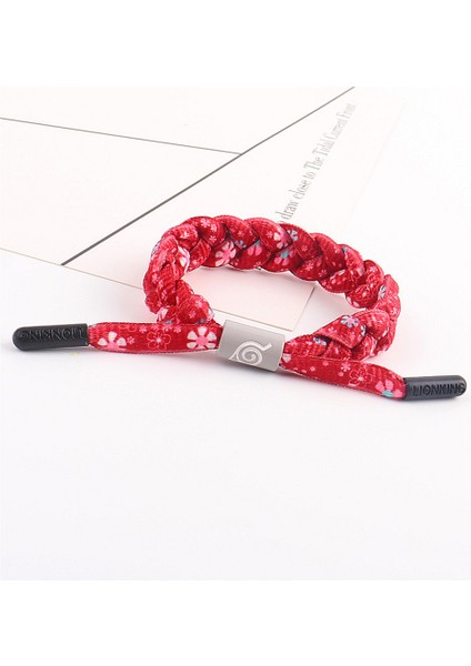 F Yaratıcı Ayarlanabilir Örme Halat Bilezik Anime Bileklik Dokuma Bilezikler Narutos Hatıra Hediye Aksesuarları (Yurt Dışından)