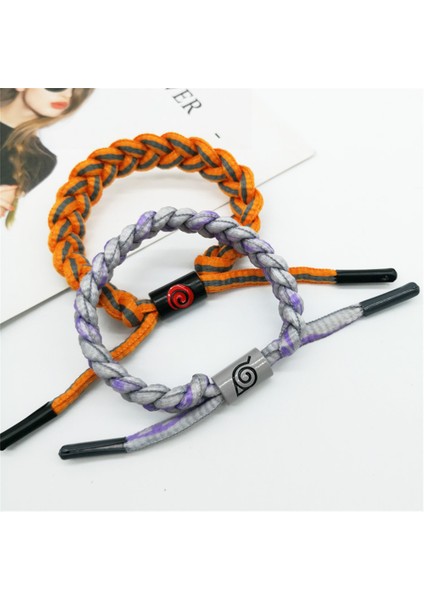 F Yaratıcı Ayarlanabilir Örme Halat Bilezik Anime Bileklik Dokuma Bilezikler Narutos Hatıra Hediye Aksesuarları (Yurt Dışından) indirimleri