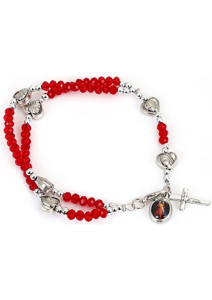 20CM Tarzı SL-51LU Isa Bileklik Takıları Meryem Çaprazı Zarif Rastgele Resim Hristiyan Malzemeleri Hediyeler Tespih Bilezik (Yurt Dışından) modelleri