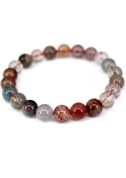 18CM Tarzı Yosun Jasper 8mm Şans Taşı Iyileştirici Doğal Taş Bileklik Erkek Kadın Kristal Jaspis Kuvars Sevgililer Hediye Takı (Yurt Dışından) indirimleri