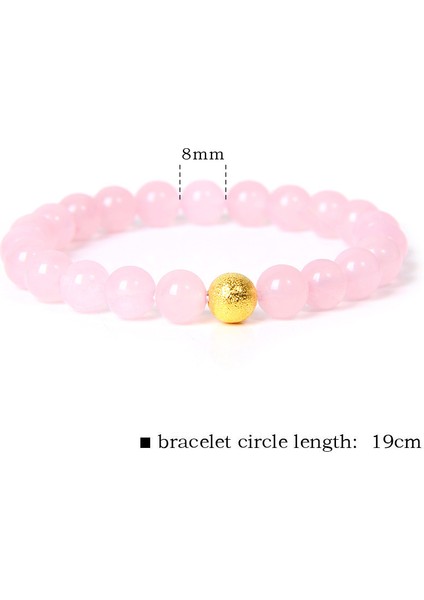 21CM Tarzı 40 Gül Kuvars Doğal Howlite Gül Kuvarsı Kristal Aytaşı Bileklik Kadınlar Için Çakralar Boncuklu Bilezik Kadınlar Için Yoga Enerjisi Takı Браслет (Yurt Dışından)