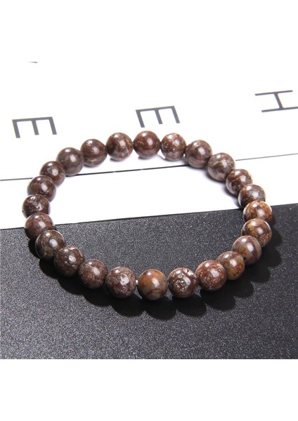 17CM Tarzı 11 Kaymaktaşı Çeşitli Doğal Taş Bileklikler 8mm Boncuklu Bilezikler Cet Agat Yarı Değerli Taş Bilezikler Kadınlar Erkekler Takılar (Yurt Dışından)