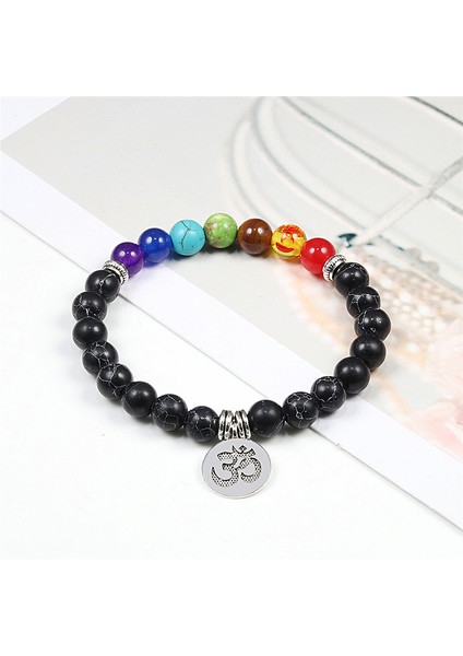19CM Tarzı Siyah Mat Erkek Kadınlar Için Siyah Lav Taşı Beadakra Iyileştirme Dengesi Yoga Bileklikleri Reiki Dua Taşı Şans Buddhist Kolye Bilezik (Yurt Dışından) fırsatları