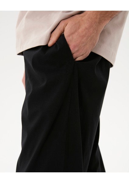 Siyah Erkek Basic Pantolon