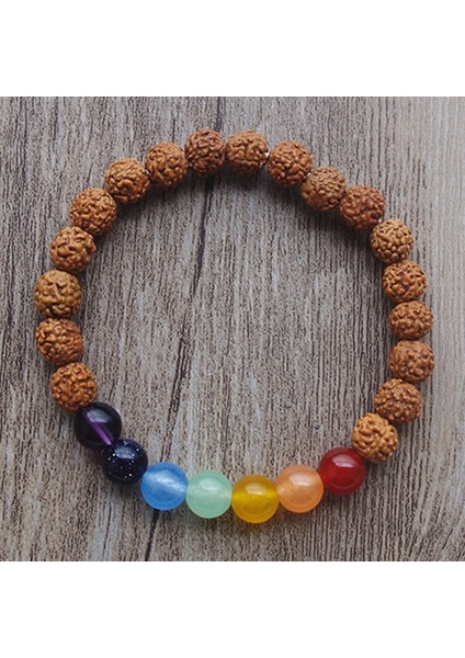 19CM Tarzı No.12 Boyutu Rudraksha Vajra Bodhi Bilezik Erkekler Meditasyon Mala Kristal Boncuk Bilezikler Takı Dua Çakralar Tibet Budizm Bilezik (Yurt Dışından)