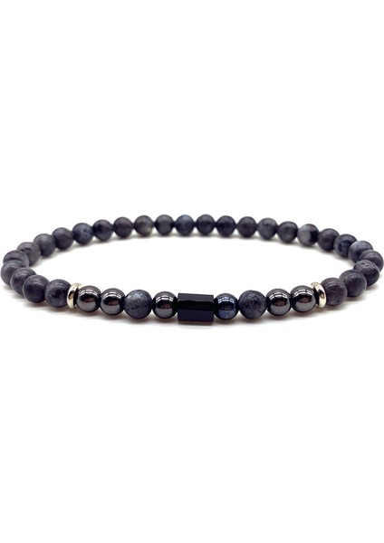 4gri 2020 Yeni Moda Bileklik Erkekler Basit Lüks Geometrik Sütun Taş Boncuklu El Yapımı Bilezikler Erkek Takılar Erkek (Yurt Dışından)