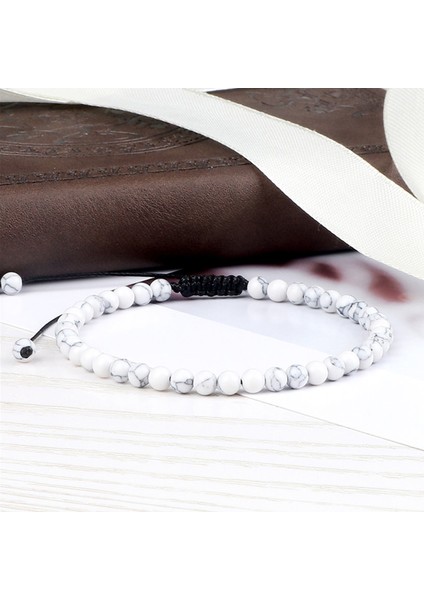 Siyah Mat Erkekler Için 4mm Taş Boncuklu Ayarlanabilir Bilezik Doğal Kaplan Gözü Lav Taşı Oniks Örme Bileklik Kadınlar Yoga Takı Pulseras (Yurt Dışından) modelleri
