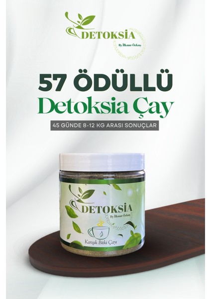 Çay 60 GÜNLÜK & 45 ADET Kapsül 2Li Set