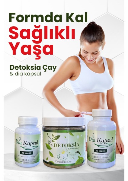 Çay 60 GÜNLÜK & 45 ADET Kapsül 2Li Set