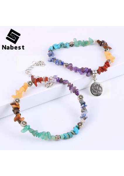 614 7 Çakralar Kadın Doğal Taşlı 7 Çakra Ametist Hindistan Oniks Iyileştirici Denge Bileklik Reiki Dua Yoga Çakıl Boncuklu Bilezik Takı (Yurt Dışından) fiyatları