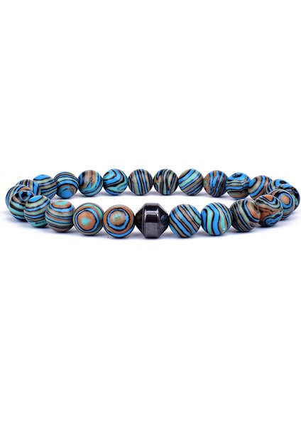 No.32 Tarzı 39 Numara Erkekler Için Silindir Hematit Bilezikler Klasik Doğal Taş Boncuk Bileklikler & Bilezikler Homme Yoga Takı Pulsera (Yurt Dışından) fırsatları