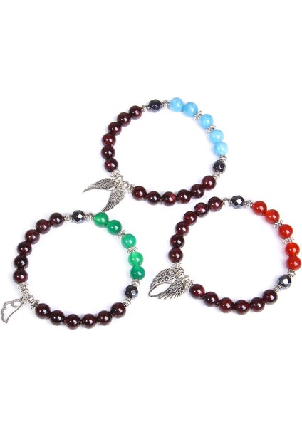 17CM Tarzı 4 Mavi Kum Doğal Howlite Gül Kuvarsı Kristal Aytaşı Bileklik Kadınlar Için Çakralar Boncuklu Bilezik Kadınlar Için Yoga Enerjisi Takı Браслет (Yurt Dışından) fırsatları