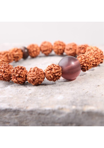 19CM Tarzı No.20 Boyutu Rudraksha Vajra Bodhi Bilezik Erkekler Meditasyon Mala Kristal Boncuk Bilezikler Takı Dua Çakralar Tibet Budizm Bilezik (Yurt Dışından)