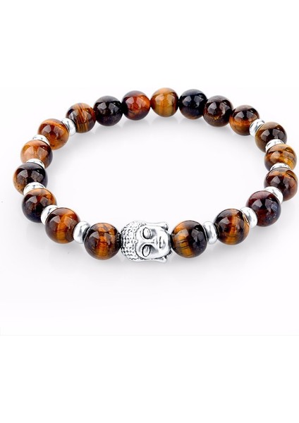 No.1 Boyutu Kadın Erkekler Için Gümüş Renkli Lava Buddha Boncuk Çakra Bilezikleri ve Bilezik Doğal Taş Bileziği Türk Takıları - Türkiye Menşeili (Yurt Dışından)
