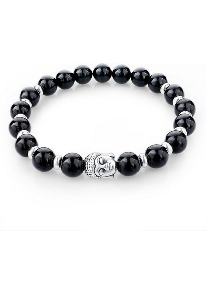No.1 Boyutu Kadın Erkekler Için Gümüş Renkli Lava Buddha Boncuk Çakra Bilezikleri ve Bilezik Doğal Taş Bileziği Türk Takıları - Türkiye Menşeili (Yurt Dışından) modelleri