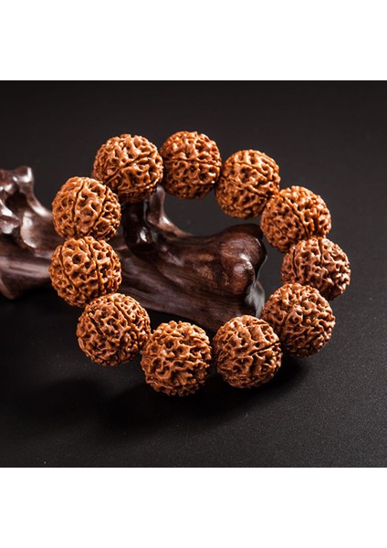 18 mm Kadınlar Için Moda Rudraksha Boncuklu Bilezikler Doğa Rudraksha Bilezik Erkekler Dini Buddha Meditasyon Budizm Takı Amuletleri (Yurt Dışından) modelleri